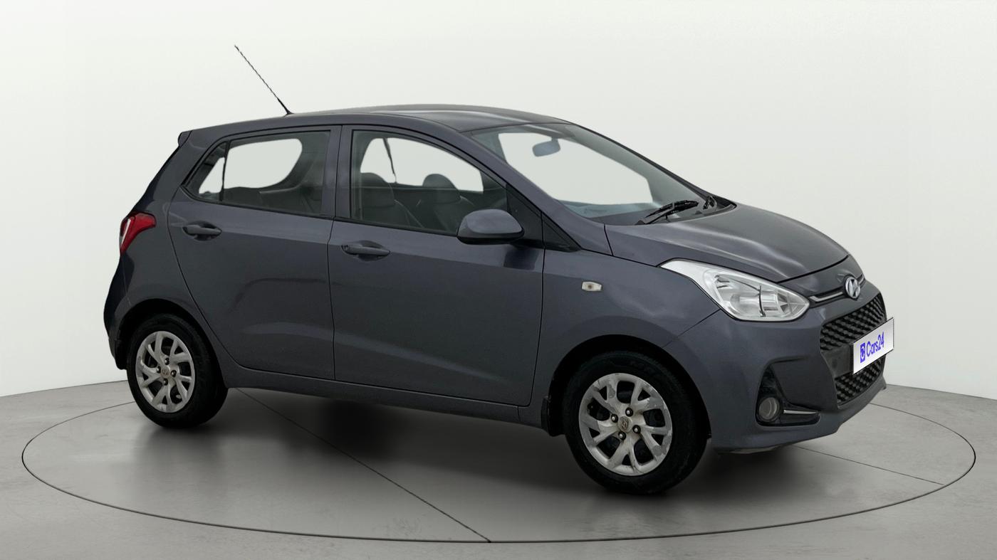 2017 Hyundai Grand i10 SPORTZ 1.2 KAPPA VTVT, Petrol, Manual, 53,329 km, Right Front Diagonal