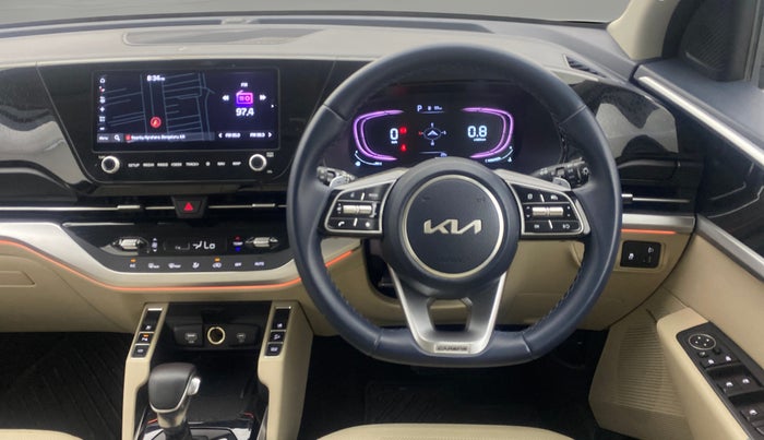 2022 KIA CARENS LUXURY PLUS 1.5 DIESEL AT 7 STR, Diesel, Automatic, 36,454 km, Steering Wheel Close Up
