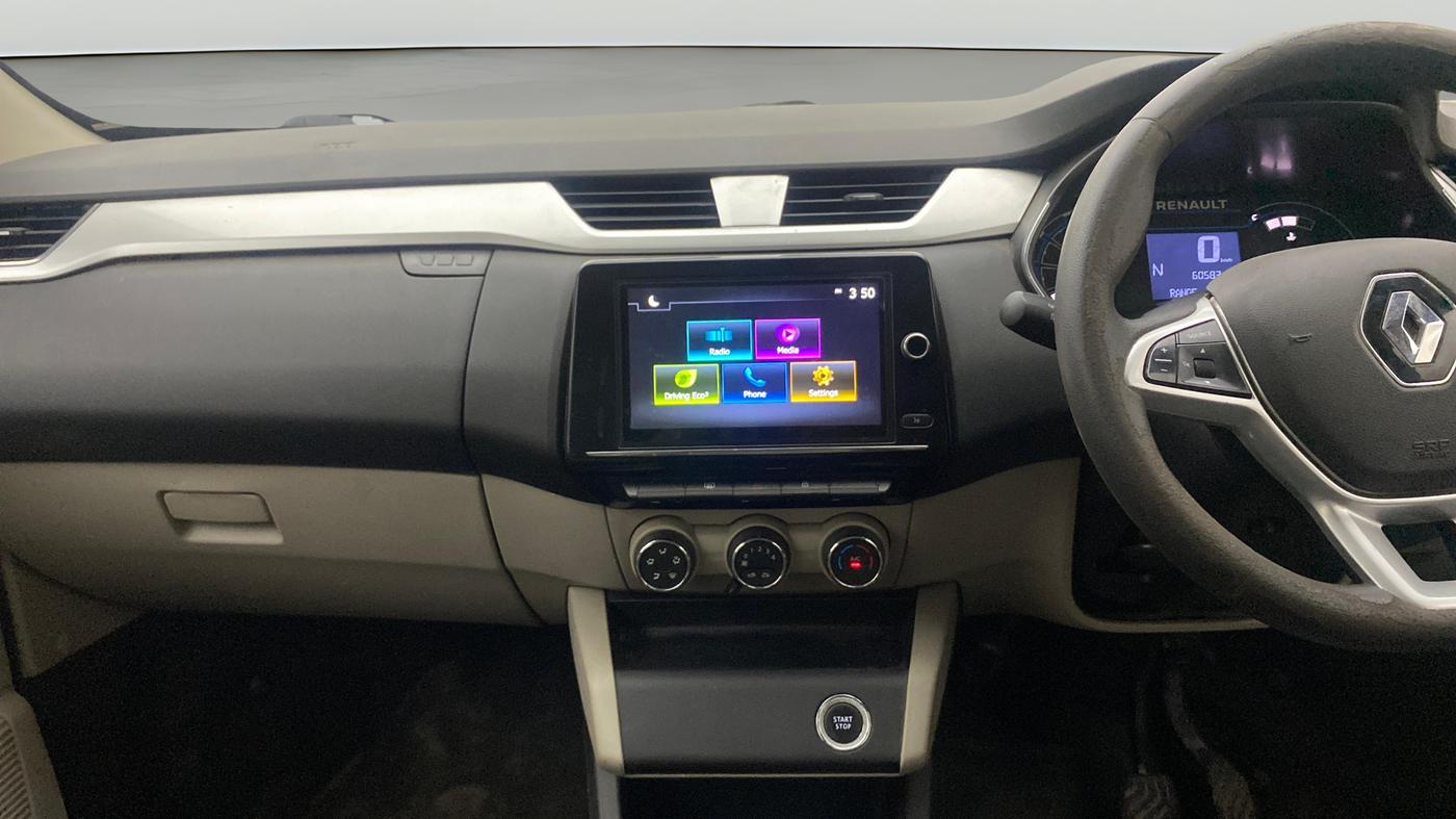 2021 Renault TRIBER RXZ AMT DUAL TONE, Petrol, Automatic, 60,557 km, Air Conditioner