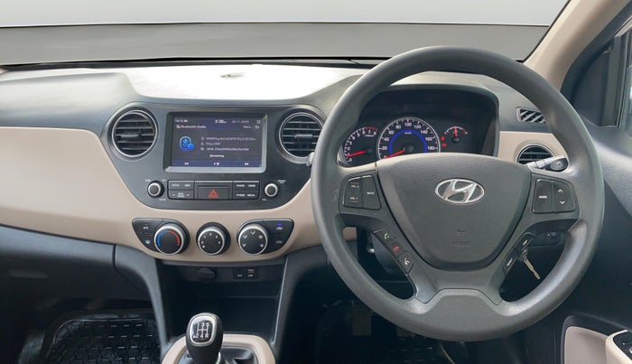 2018 Hyundai Grand i10 SPORTZ 1.2 KAPPA VTVT, Petrol, Manual, 30,616 km, Steering Wheel Close Up