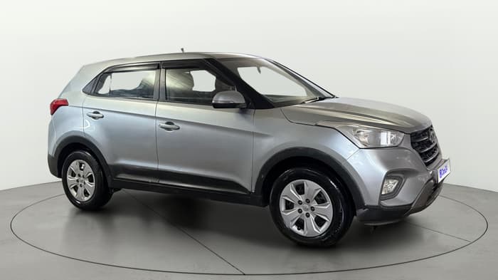 2019 Hyundai Creta E PLUS 1.6 PETROL, Petrol, Manual, 72,285 km, Right Front Diagonal