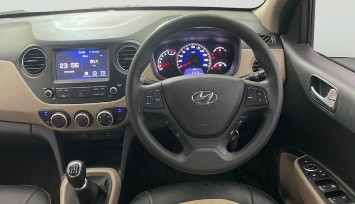 2020 Hyundai Grand i10 SPORTZ 1.2 KAPPA VTVT, Petrol, Manual, 53,906 km, Steering Wheel Close Up