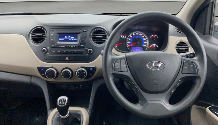2016 Hyundai Grand i10 SPORTZ 1.2 KAPPA VTVT, Petrol, Manual, 59,720 km, Steering Wheel Close Up