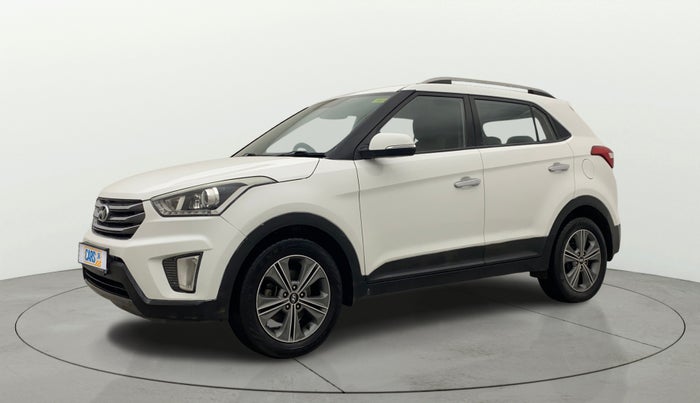 2018 Hyundai Creta SX PLUS AT 1.6 DIESEL, Diesel, Automatic, 1,18,639 km, Left Front Diagonal