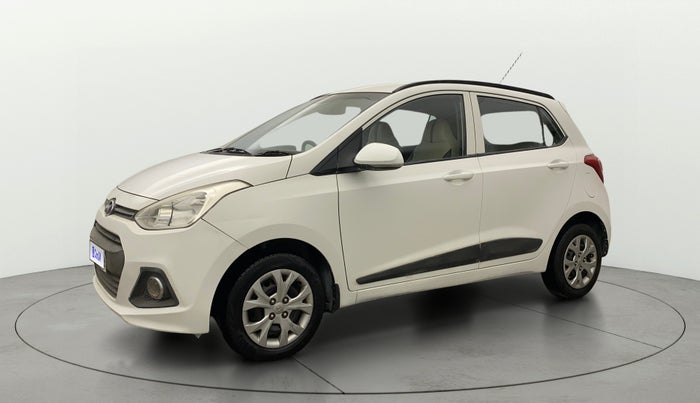 2015 Hyundai Grand i10 SPORTZ 1.2 KAPPA VTVT, Petrol, Manual, 61,047 km, Left Front Diagonal