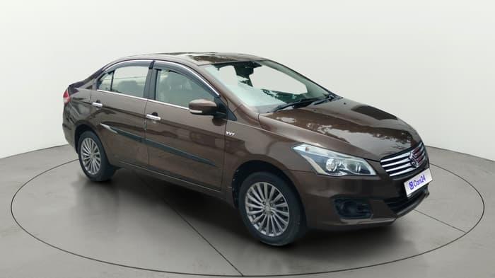 2017 Maruti Ciaz ZXI AT, Petrol, Automatic, 26,747 km, Right Front Diagonal
