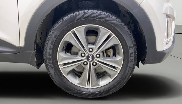 2017 Hyundai Creta SX PLUS AT 1.6 PETROL, Petrol, Automatic, 86,080 km, Right Front Wheel