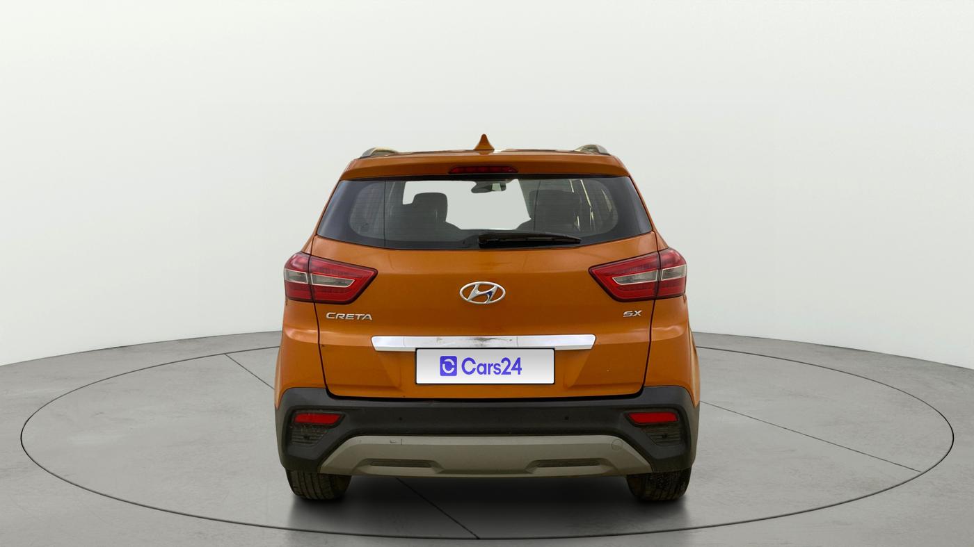 2019 Hyundai Creta SX AT 1.6 PETROL, Petrol, Automatic, 76,559 km, Back/Rear