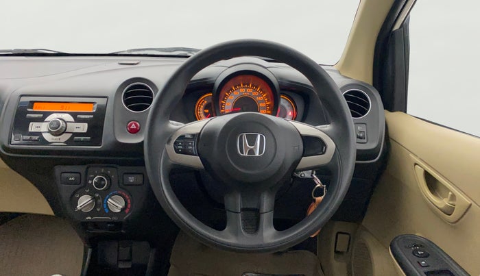 2014 Honda Brio S MT, Petrol, Manual, 27,848 km, Steering Wheel Close Up