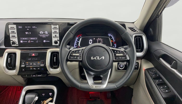 2023 KIA SONET HTX 1.0 DCT, Petrol, Automatic, 11,716 km, Steering Wheel Close Up