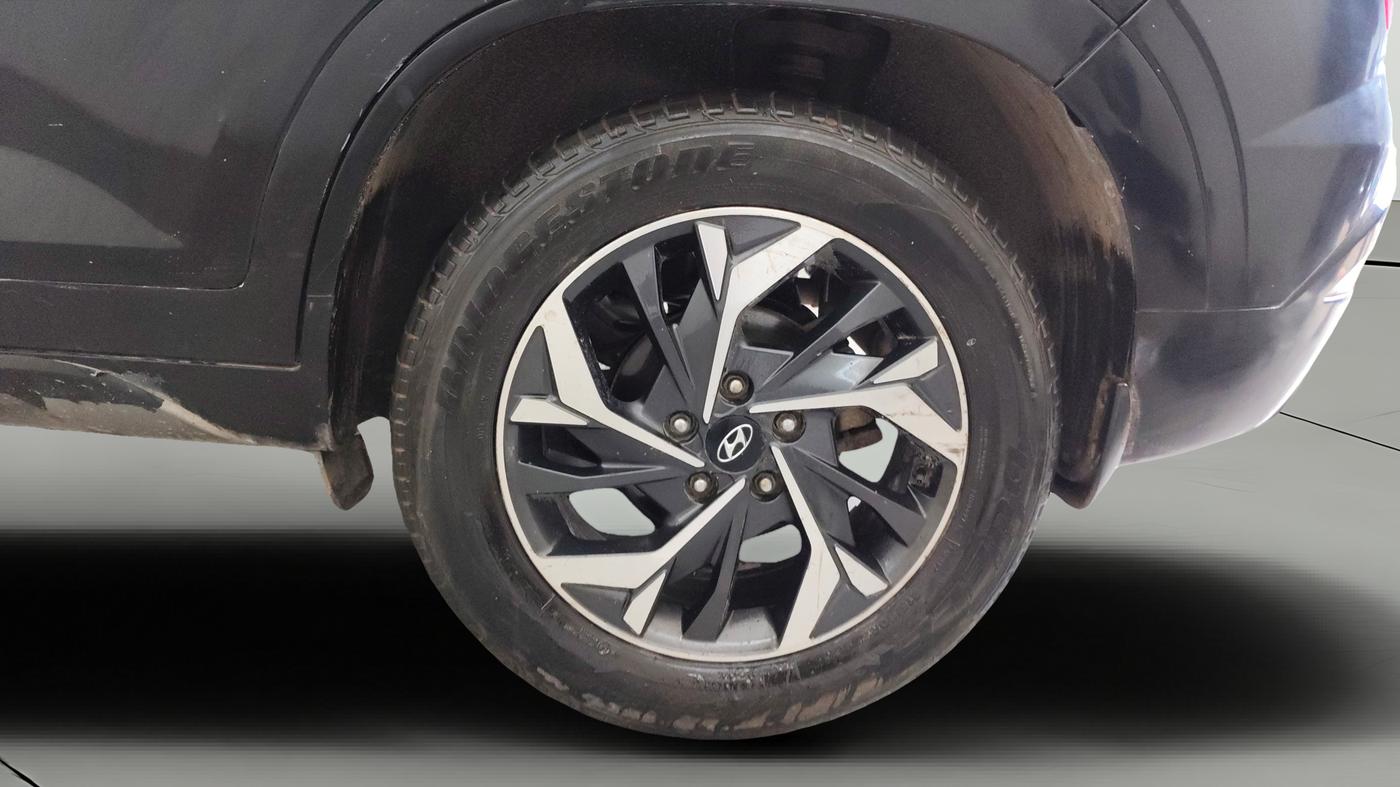 2021 Hyundai Creta SX (O) AT 1.5 DIESEL, Diesel, Automatic, 1,33,391 km, Left Rear Wheel
