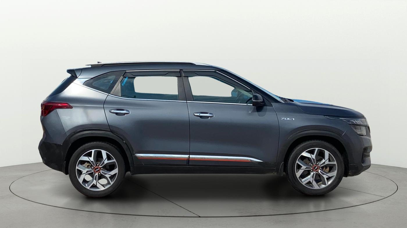 2022 KIA SELTOS X LINE 1.4 DCT, Petrol, Automatic, 83,632 km, Right Side View