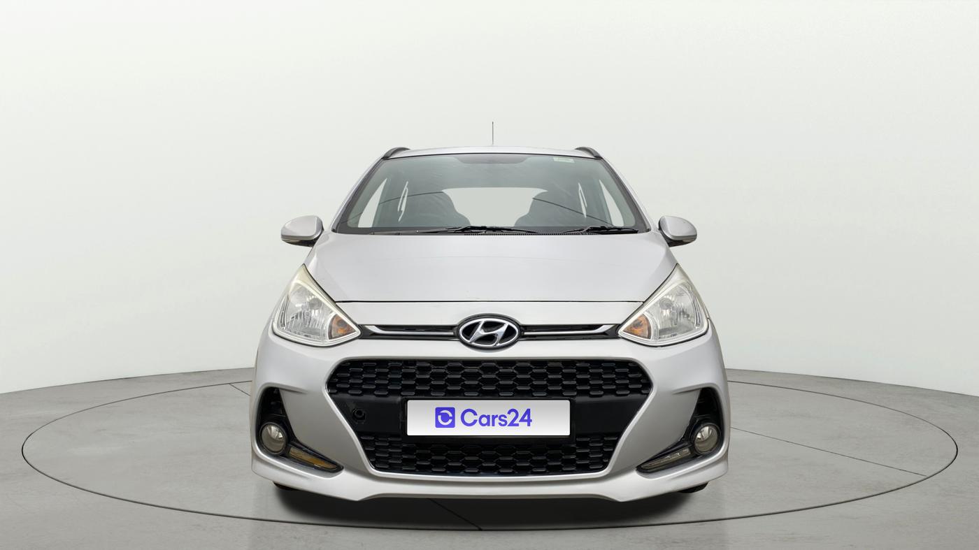 2017 Hyundai Grand i10 SPORTZ (O) AT 1.2 KAPPA VTVT, Petrol, Automatic, 75 km, Front