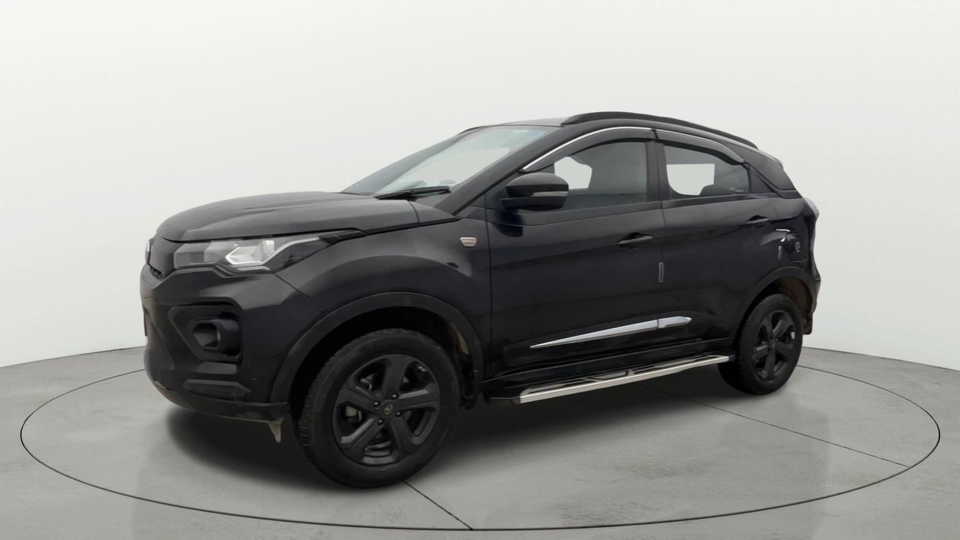 2023 Tata NEXON XZ PLUS PETROL SUNROOF DARK EDITION, Petrol, Manual, 35,144 km, Left Front Diagonal