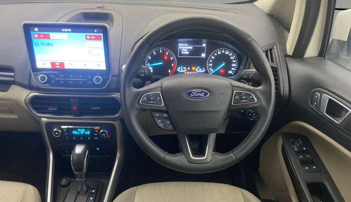 2020 Ford Ecosport TITANIUM + 1.5L PETROL AT, Petrol, Automatic, 52,029 km, Steering Wheel Close Up