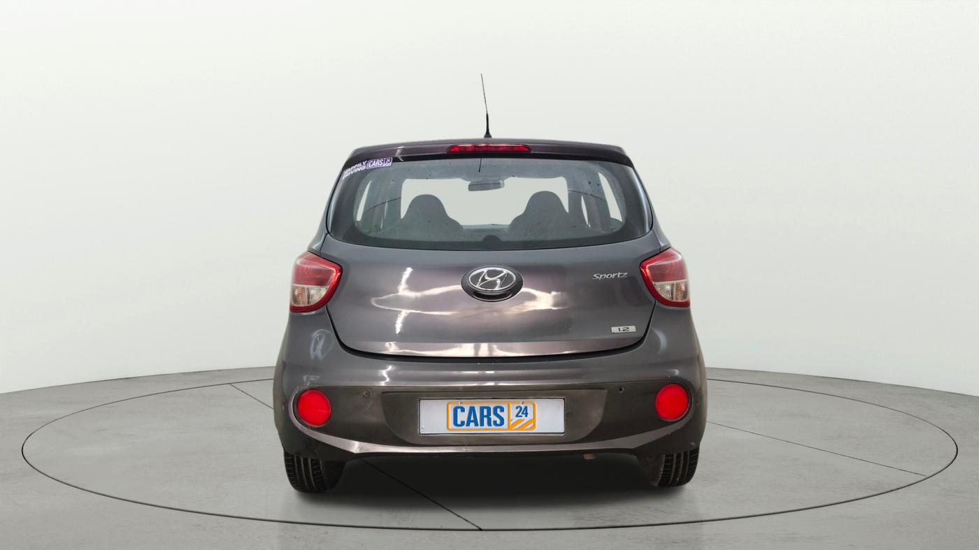 2017 Hyundai Grand i10 SPORTZ 1.2 KAPPA VTVT, Petrol, Manual, 46,673 km, Back/Rear
