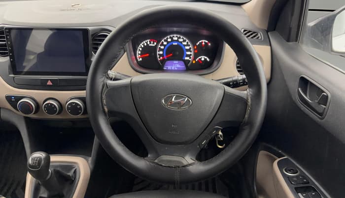 2017 Hyundai Grand i10 MAGNA 1.2 KAPPA VTVT, Petrol, Manual, 35,101 km, Steering Wheel Close Up