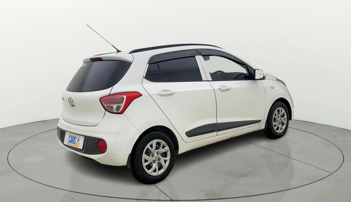 2018 Hyundai Grand i10 MAGNA 1.2 KAPPA VTVT, Petrol, Manual, 53,790 km, Right Back Diagonal