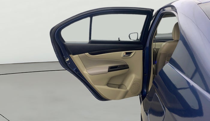 2018 Maruti Ciaz ALPHA 1.4 PETROL, Petrol, Manual, 1,22,682 km, LHS Rear Door