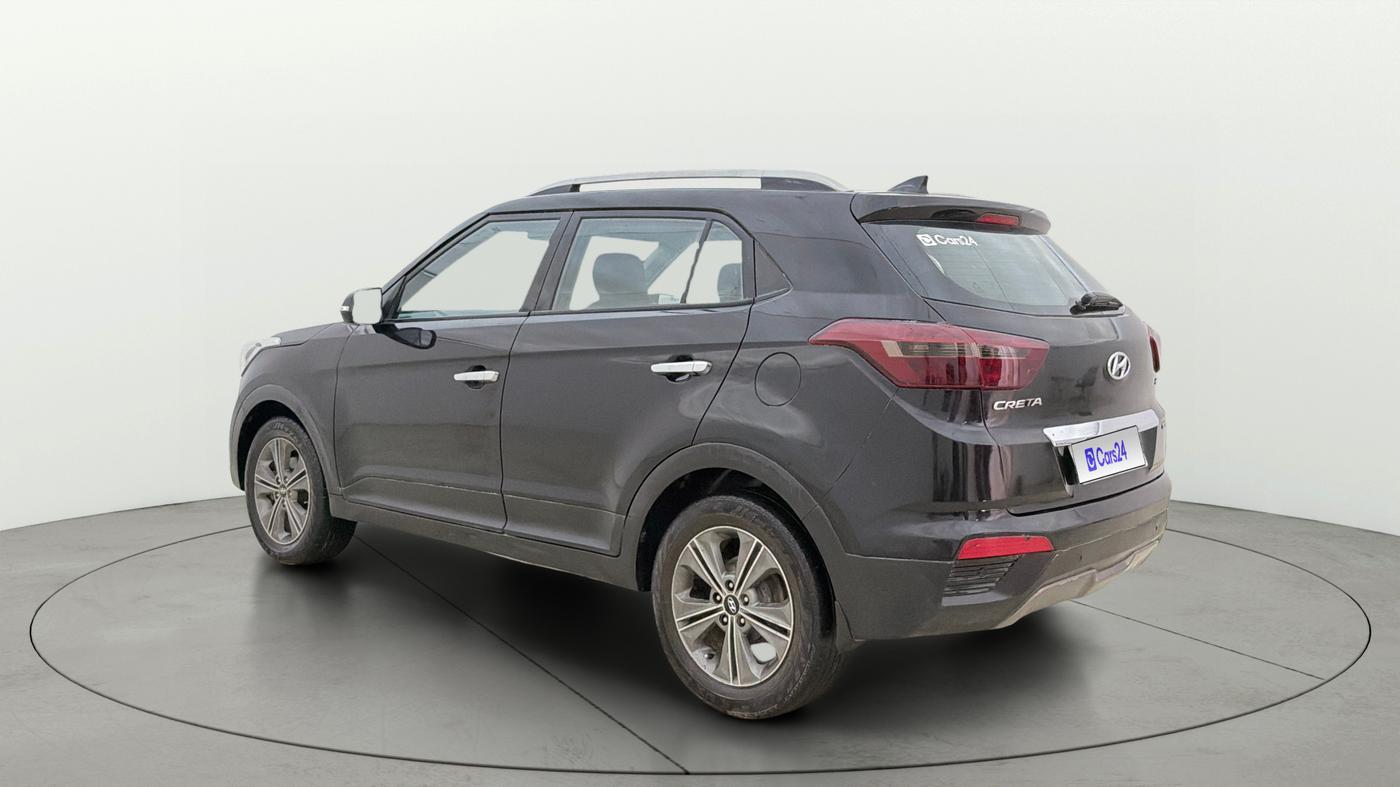 2016 Hyundai Creta SX PLUS AT 1.6 PETROL, Petrol, Automatic, 83,829 km, Left Back Diagonal