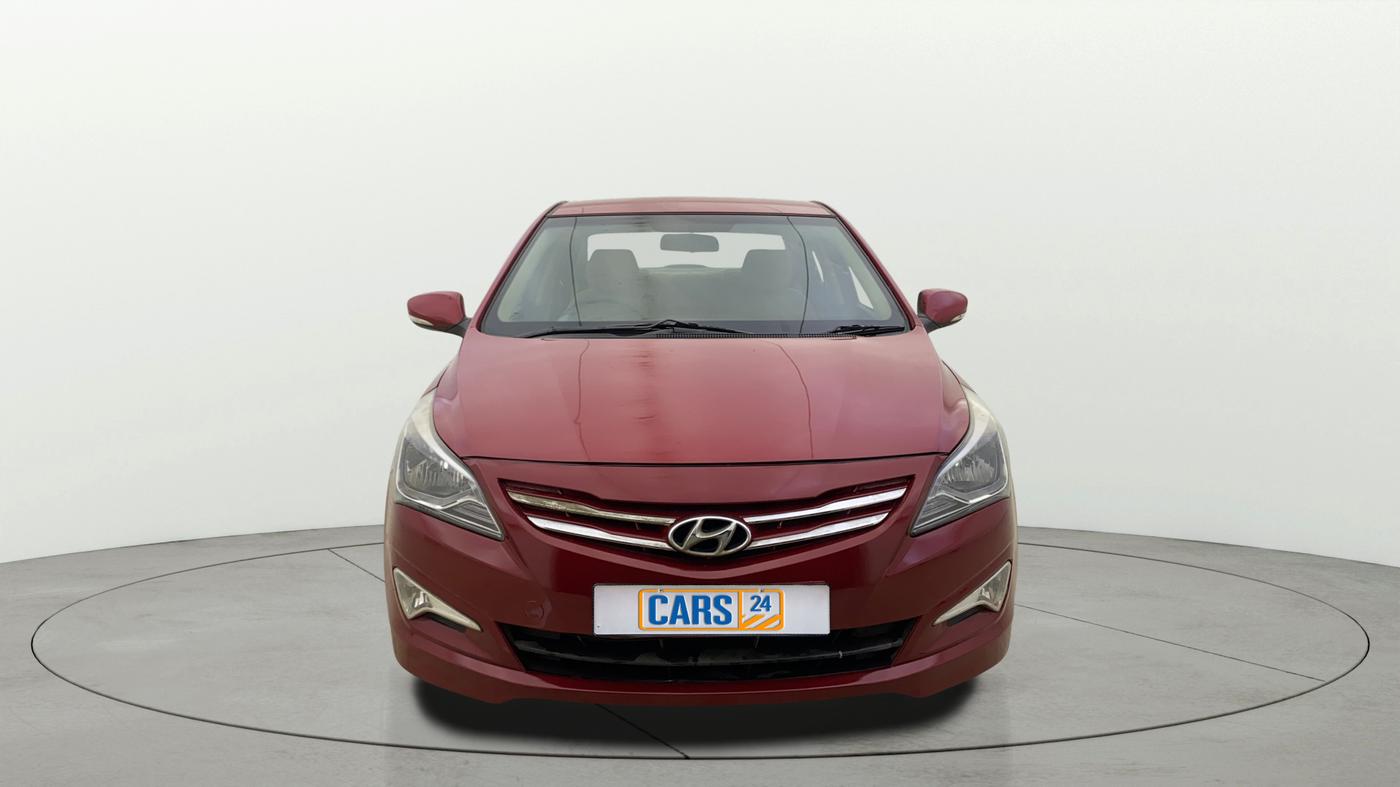 2017 Hyundai Verna FLUIDIC 4S 1.4 VTVT, CNG, Manual, 1,23,456 km, Front