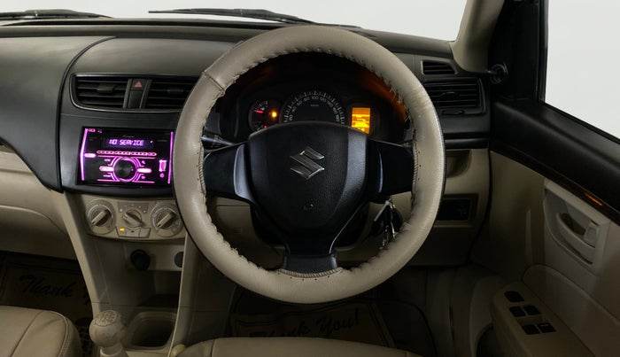 2015 Maruti Swift Dzire LXI (O), Petrol, Manual, 69,940 km, Steering Wheel Close Up
