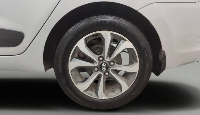 2015 Hyundai Xcent SX 1.2 (O), Petrol, Manual, 93,667 km, Left Rear Wheel