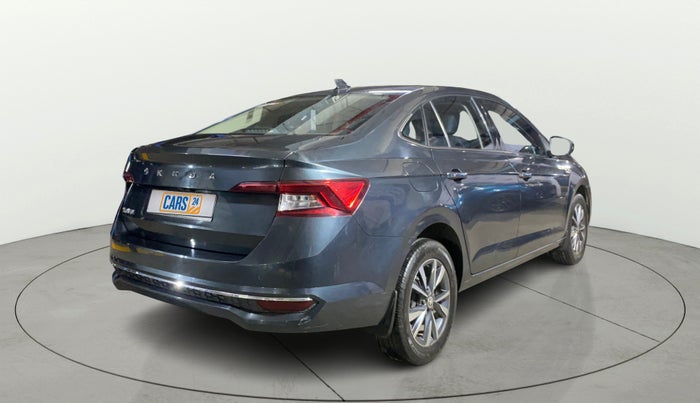 2023 Skoda SLAVIA STYLE 1.0L TSI MT, Petrol, Manual, 19,052 km, Right Back Diagonal