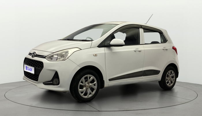 2017 Hyundai Grand i10 SPORTZ 1.2 KAPPA VTVT, Petrol, Manual, 53,936 km, Left Front Diagonal