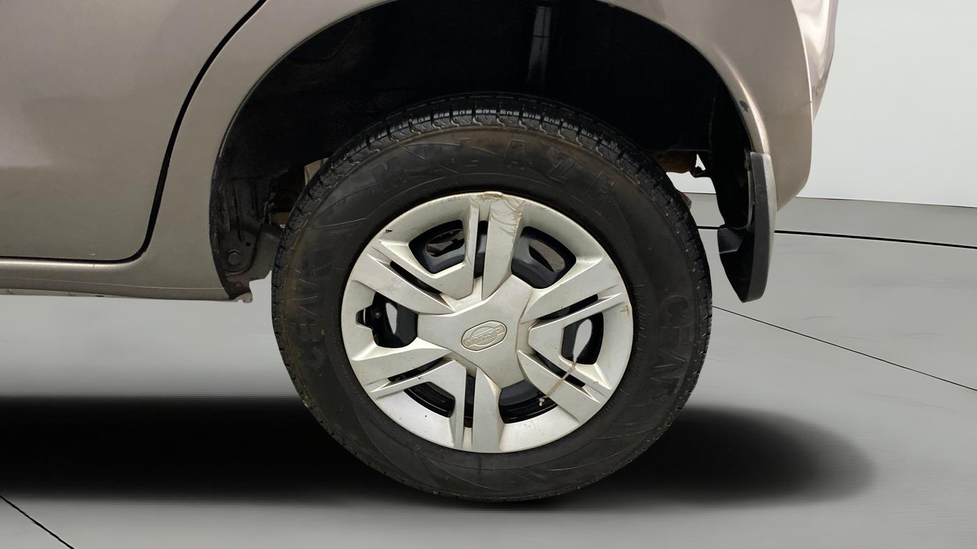 2019 Datsun Redi Go T(O) 1.0 AMT, Petrol, Automatic, 63,694 km, Left Rear Wheel