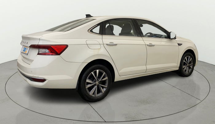 2022 Skoda SLAVIA STYLE 1.0L TSI MT, Petrol, Manual, 58,076 km, Right Back Diagonal