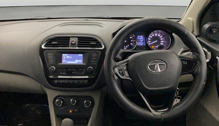 2018 Tata Tiago XZA PETROL, Petrol, Automatic, 68,178 km, Steering Wheel Close Up