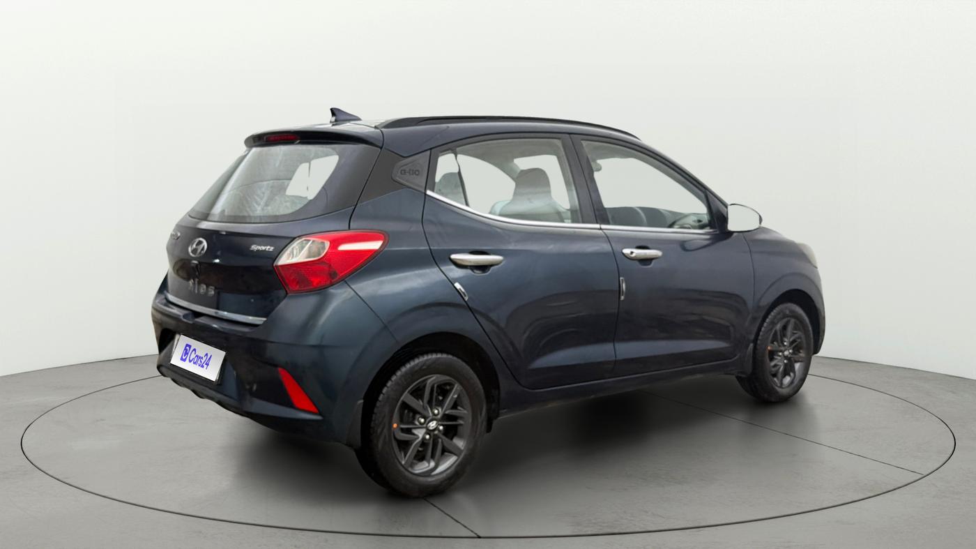 2021 Hyundai GRAND I10 NIOS SPORTZ 1.2 KAPPA VTVT CNG, CNG, Manual, 82,280 km, Right Back Diagonal