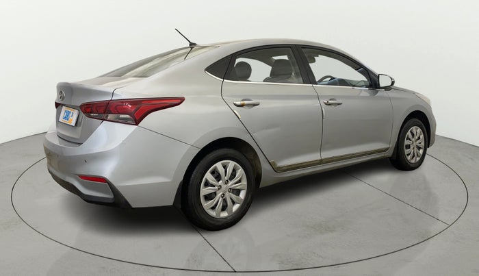 2019 Hyundai Verna 1.4 E PETROL, Petrol, Manual, 42,482 km, Right Back Diagonal