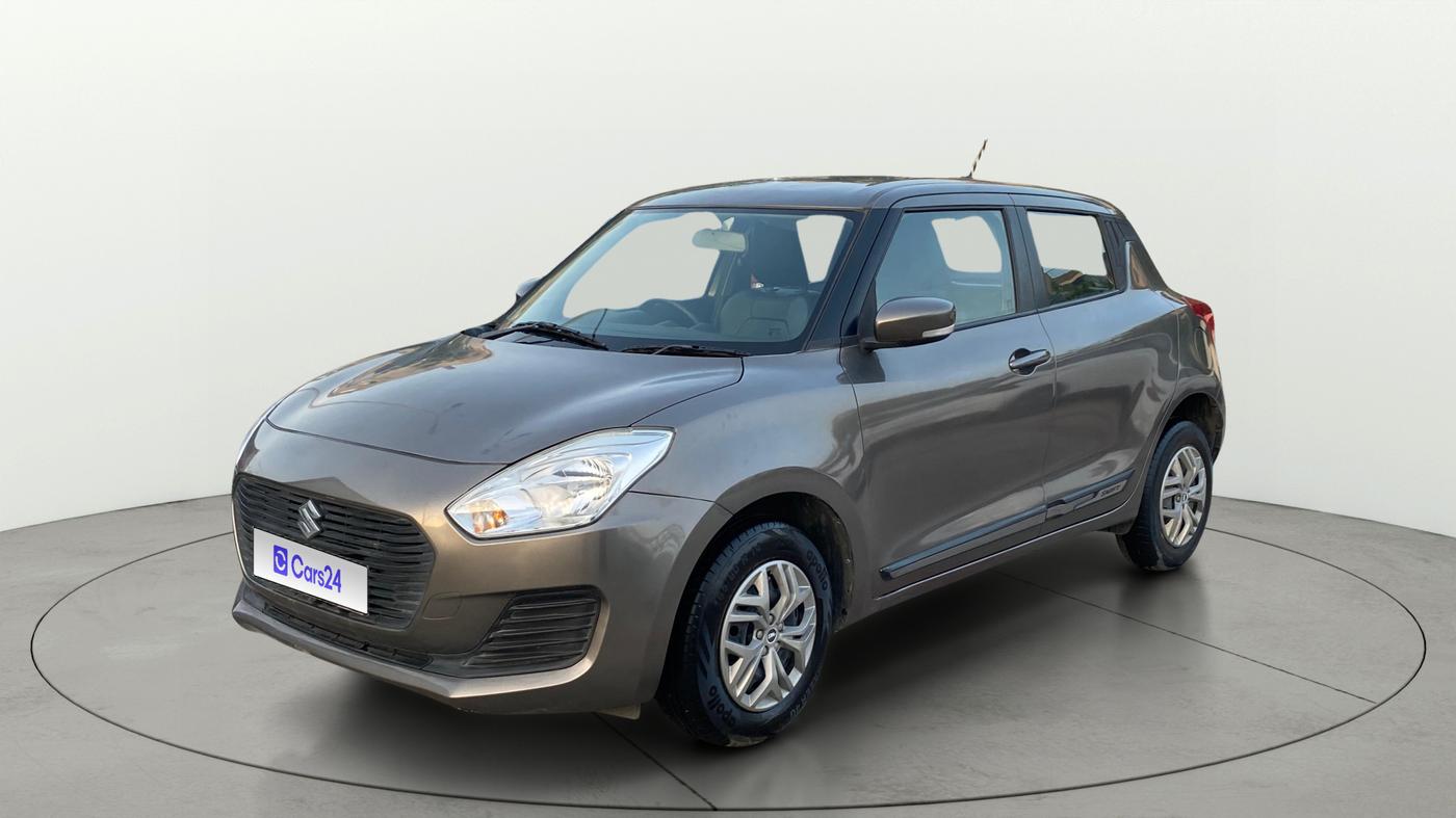 2019 Maruti Swift VXI AMT, Petrol, Automatic, 64,571 km, Left Front Diagonal