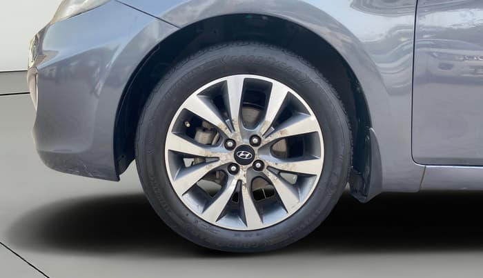 2014 Hyundai Verna FLUIDIC 1.4 VTVT CX, Petrol, Manual, 55,657 km, Left Front Wheel