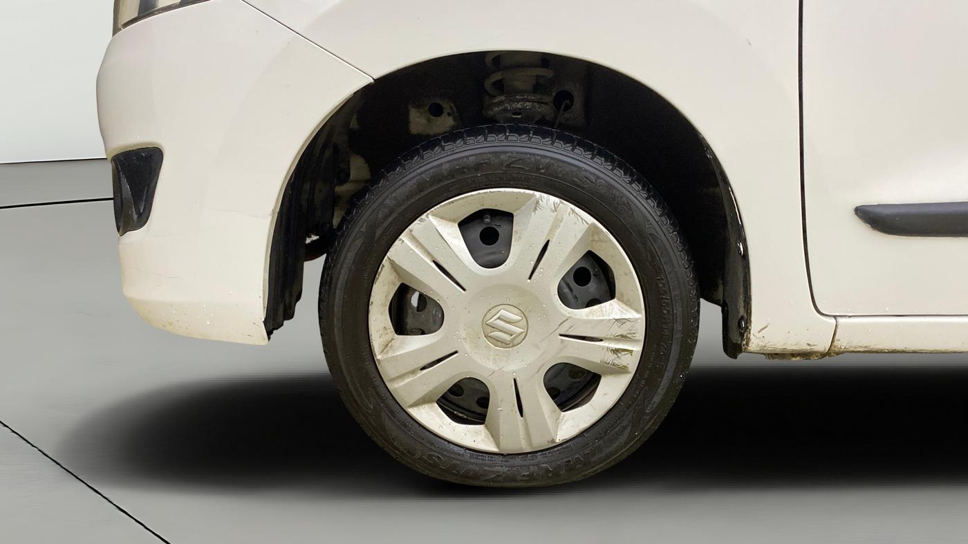 2018 Maruti Wagon R 1.0 VXI AMT, Petrol, Automatic, 42,084 km, Left Front Wheel