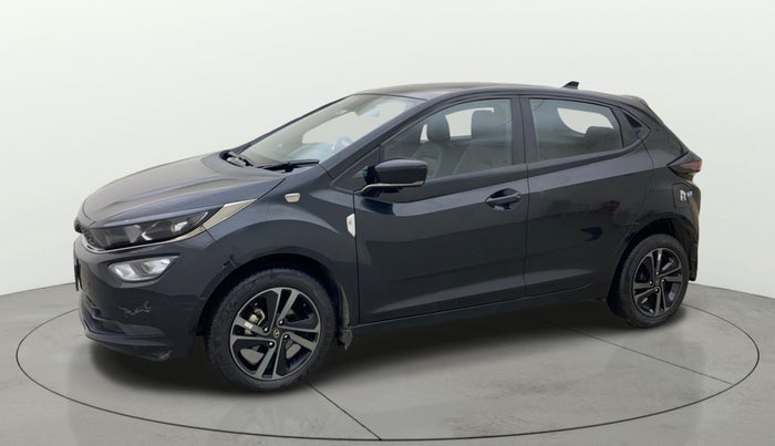 2024 Tata ALTROZ  XZA Plus Sunroof Dark Edition, Petrol, Automatic, 13,869 km, Left Front Diagonal