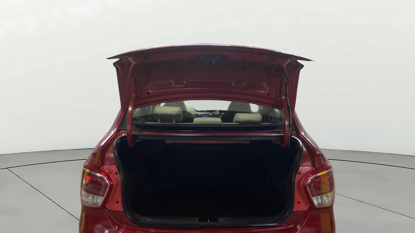 2014 Hyundai Xcent SX AT 1.2 (O), Petrol, Automatic, 44,934 km, Boot Door Open
