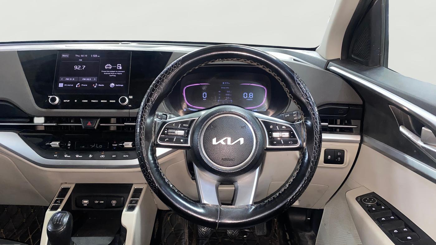 2022 KIA CARENS PRESTIGE 1.5 DIESEL 7 STR, Diesel, Manual, 58,085 km, Steering Wheel Close Up