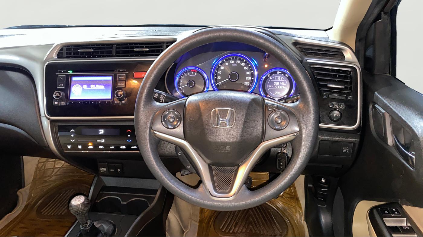 2016 Honda City 1.5L I-VTEC V MT, Petrol, Manual, 58,134 km, Steering Wheel Close Up