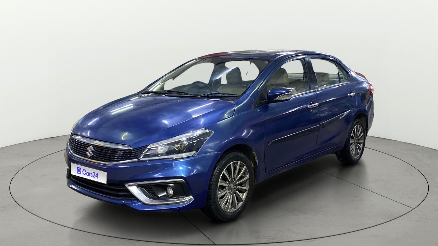 2018 Maruti Ciaz ALPHA 1.5 SHVS PETROL, Petrol, Manual, 61,631 km, Left Front Diagonal