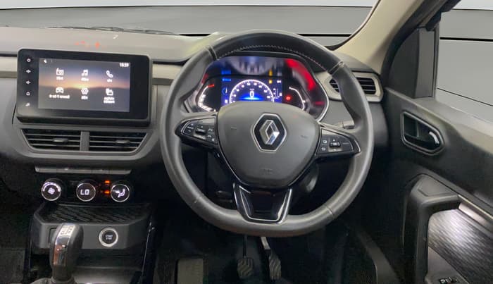 2021 Renault Kiger RXZ AMT DUAL TONE, Petrol, Automatic, 68,250 km, Steering Wheel Close Up