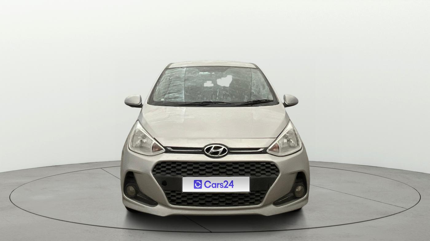 2017 Hyundai Grand i10 SPORTZ 1.2 KAPPA VTVT, CNG, Manual, 66,106 km, Front