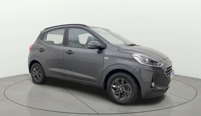 2022 Hyundai GRAND I10 NIOS SPORTZ AMT 1.2 KAPPA VTVT, Petrol, Automatic, 4,494 km, Right Front Diagonal
