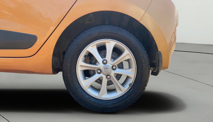 2015 Hyundai Grand i10 ASTA AT 1.2 KAPPA VTVT, Petrol, Automatic, 56,860 km, Left Rear Wheel