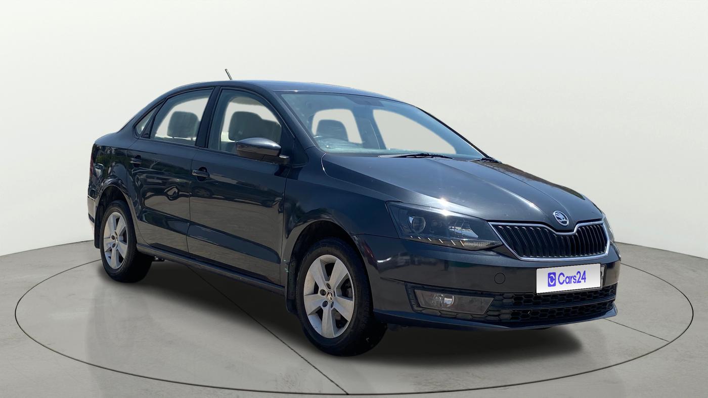 2020 Skoda Rapid 1.0 AMBITION TSI MT, Petrol, Manual, 1,27,734 km, Right Front Diagonal