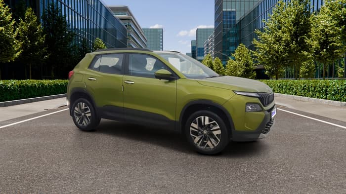 2025 Skoda Kylaq Prestige AT, Petrol, Automatic, 3,920 km, Right Front Diagonal