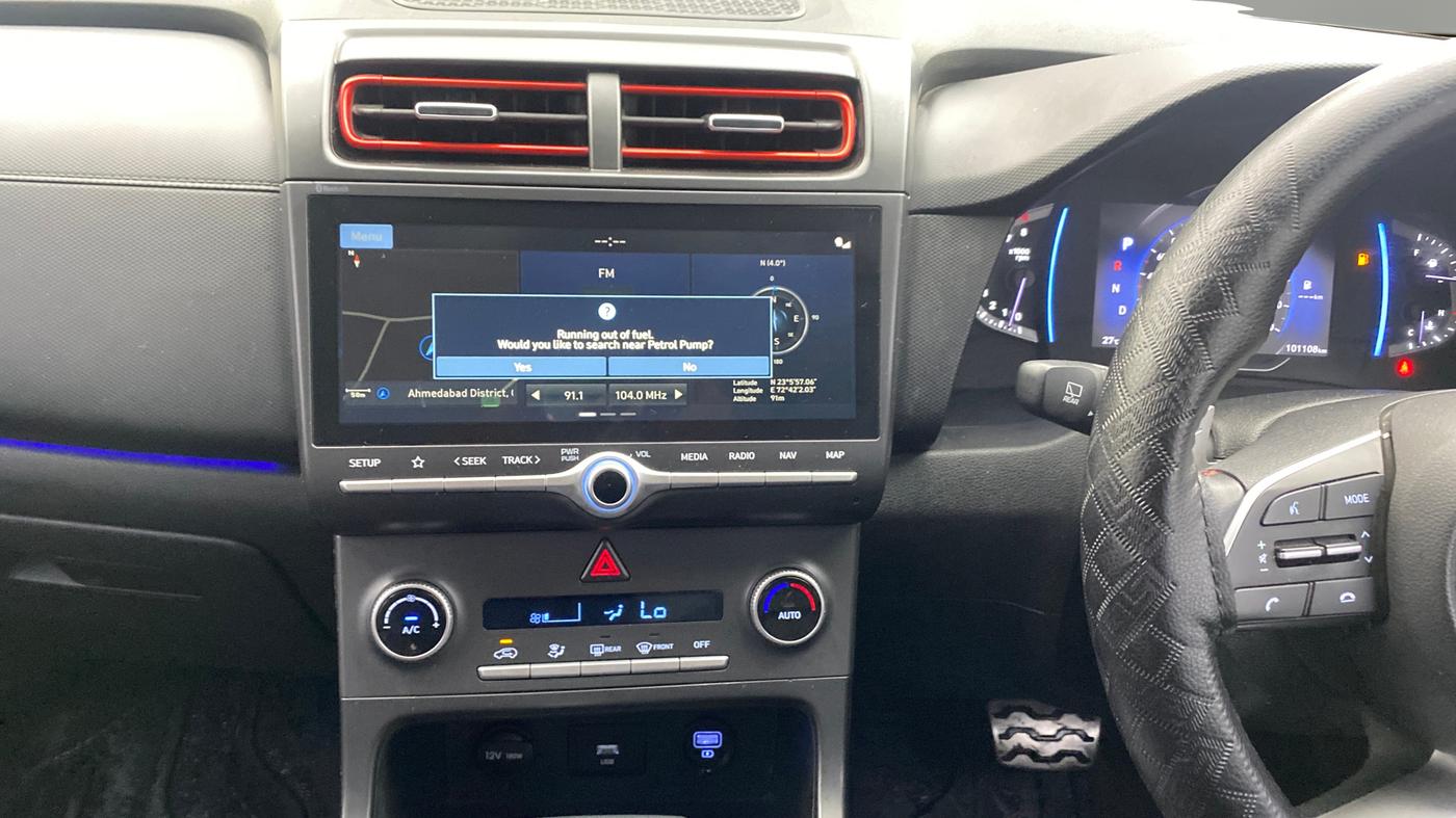 2021 Hyundai Creta SX (O) 1.4 TURBO DCT, Petrol, Automatic, 1,01,108 km, Air Conditioner