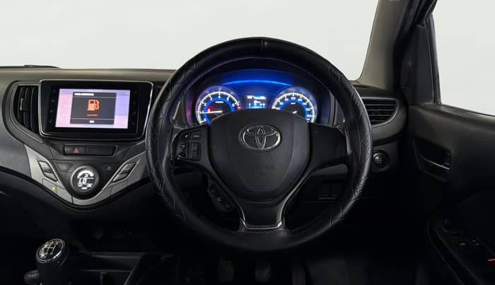 2020 Toyota Glanza G, Petrol, Manual, 71,713 km, Steering Wheel Close Up